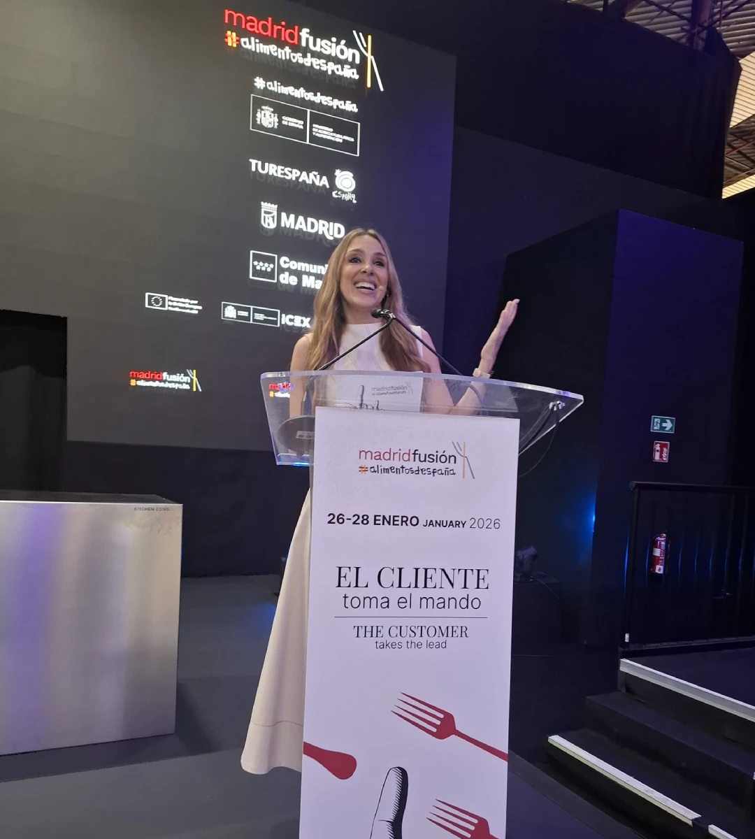 presentadora de eventos importantes madrid